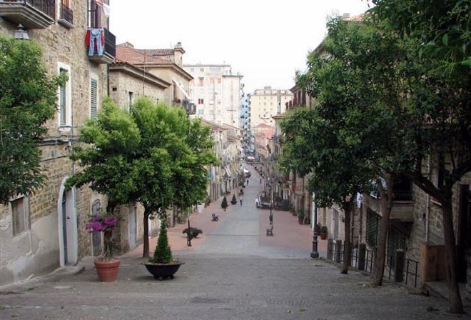 Agropoli town mall © Clare and Andrew Payne